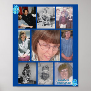 Póster Recuerdo Amoroso No Me Olvides 9 Foto Memorial