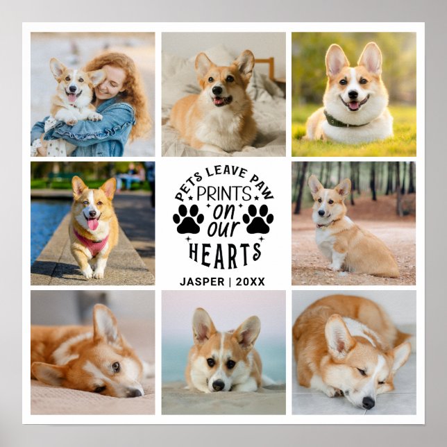 Póster Recuerdo conmemorativo a los Mascotas de Collage d (Frente)
