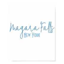 Recuerdo de Niagara Falls, Nueva York