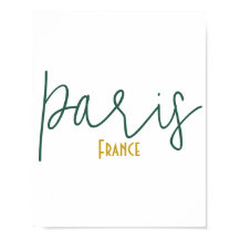 Recuerdo de París, Francia