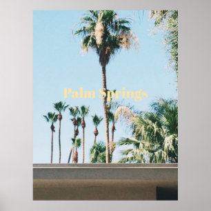 Póster Recuerdo de viaje a Palm Springs
