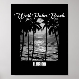 Póster Recuerdo de West Palm Beach - Florida Reminder _1