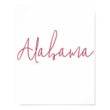 Recuerdo del estado de Alabama