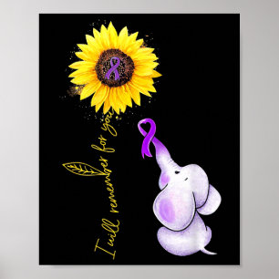 Póster Recuerdo Por Ti El Elefante De Girasol Heimerh