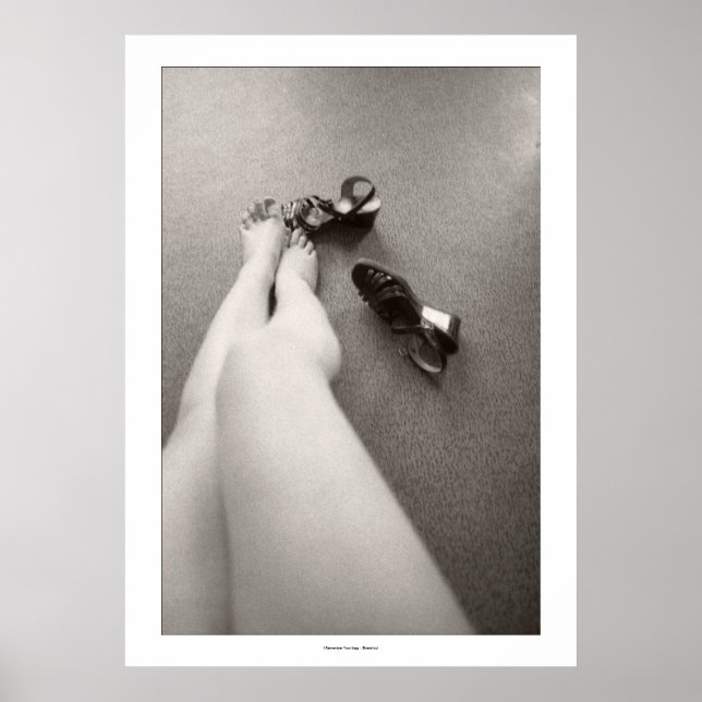 Póster RECUERDO SUS PIERNAS POSTER Rectangular (Frente)