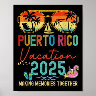Póster Recuerdos coincidentes con las vacaciones 2025 en