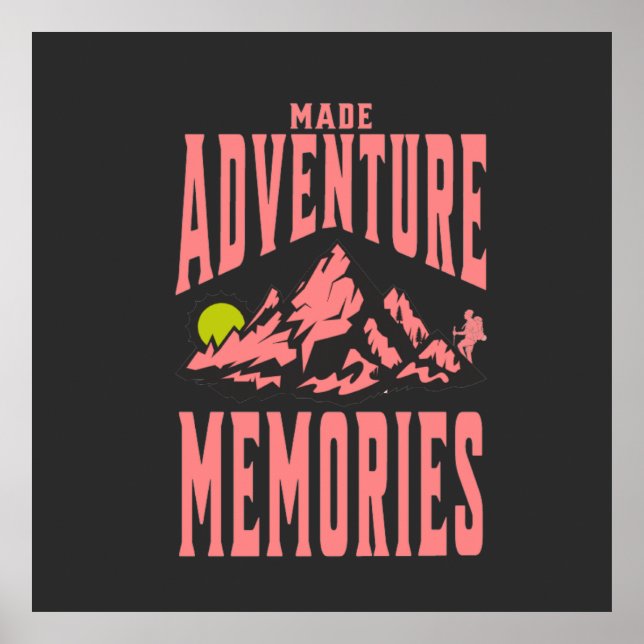 Póster Recuerdos de aventura (Frente)