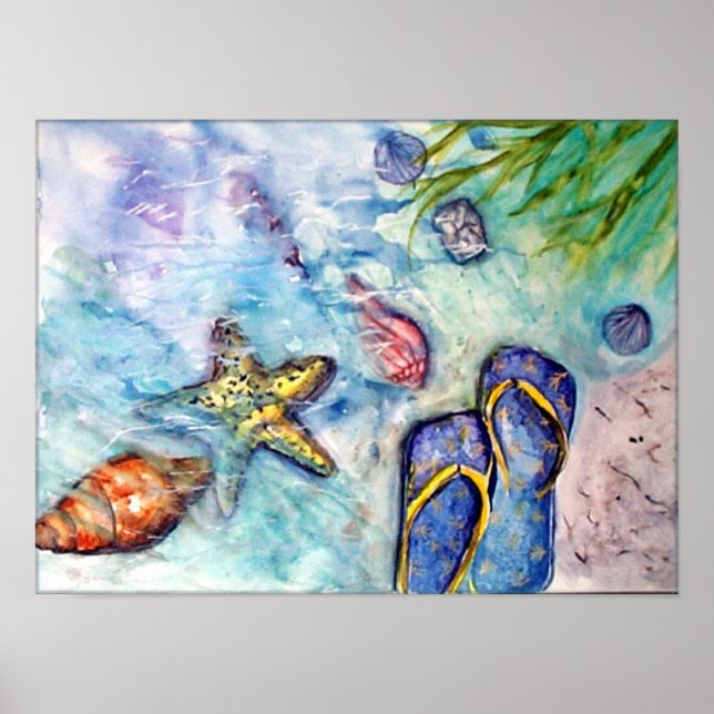 Póster Recuerdos de la isla de Captiva (Frente)