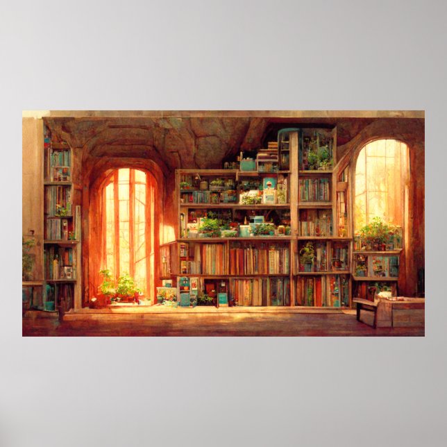 Póster Recuerdos de una biblioteca que nunca existió (Frente)