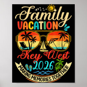 Póster Recuerdos de vacaciones familiares en Key West 202