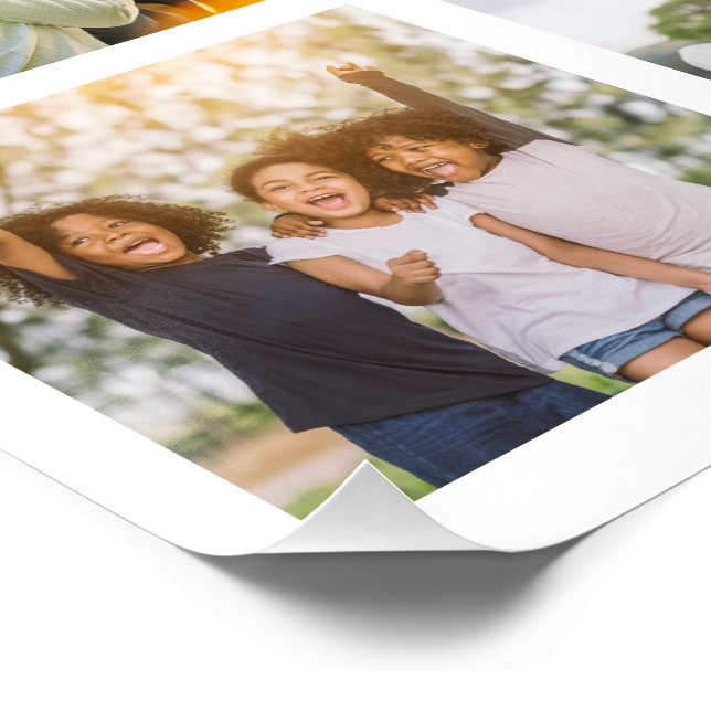 Póster Recuerdos en movimiento: Personalizable 16 Collage (Esquina)