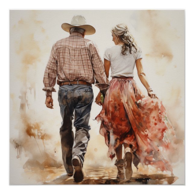 Póster Recuerdos fronterizos: Legado de Occidente (Anverso)