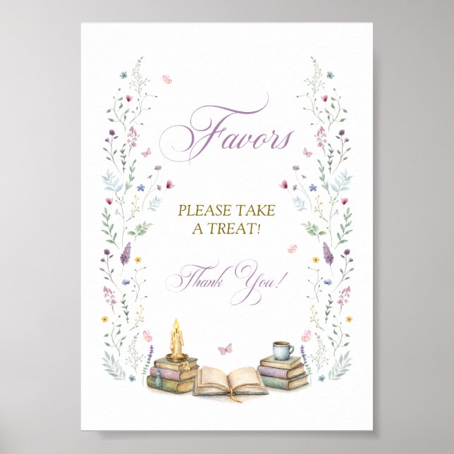 Póster Recuerdos para Baby Shower (Frente)