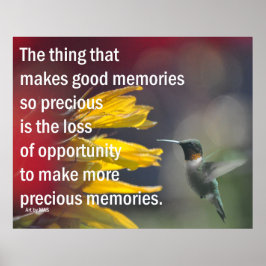 Póster Recuerdos preciosos