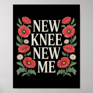 Póster Recuperación de la Knee de recuperación de reempla