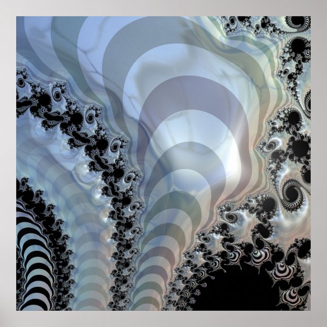 Póster Recursive Realms (Frente)