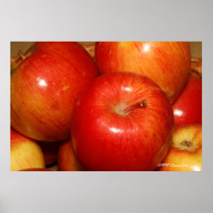 Póster Red Apples