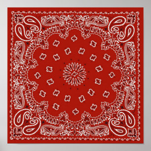 Póster Red Bandana