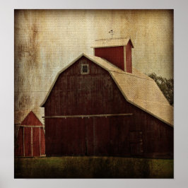 Póster Red Barn