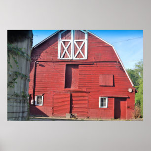Póster Red Barn Photo