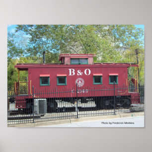 Póster Red Caboose