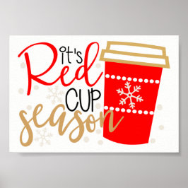 Póster Red Cup Season Poster