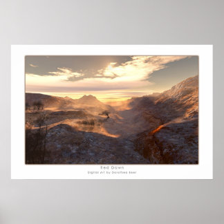 Póster Red dawn