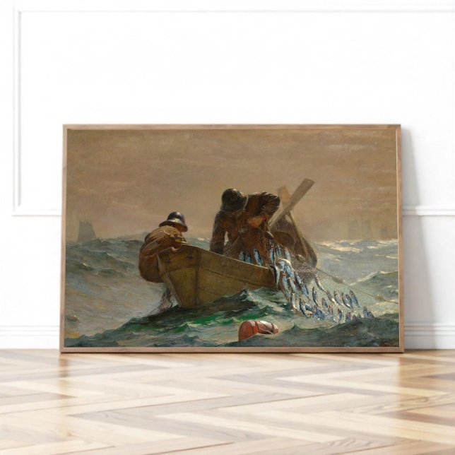 Póster Red de Arenque, Winslow Homer (Subido por el creador)
