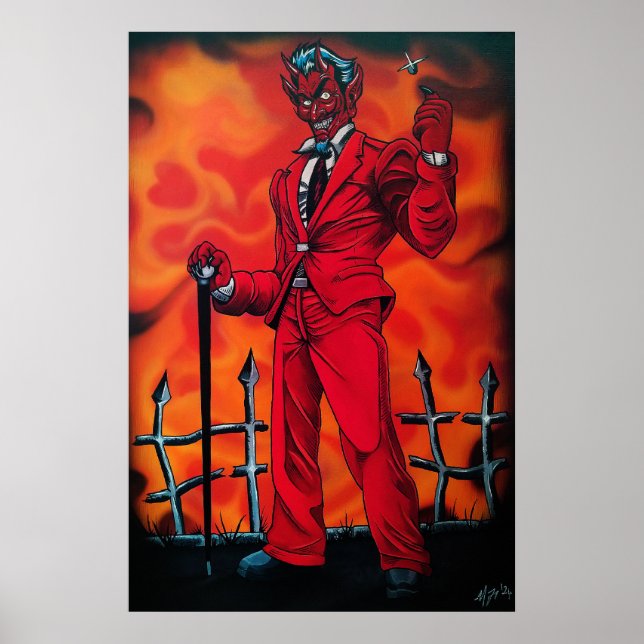 Póster Red Dealer (Frente)