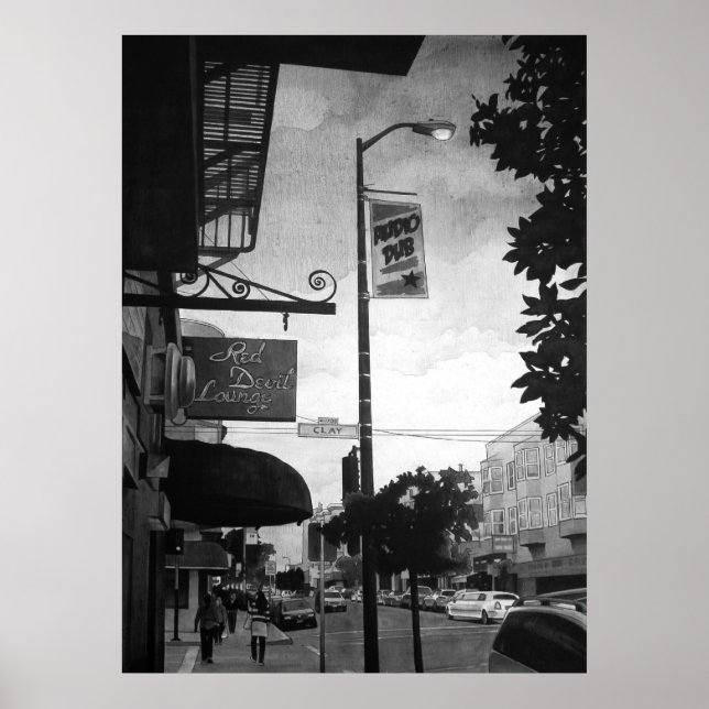 Póster Red Devil Lounge (Frente)