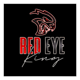 Póster Red Eye King
