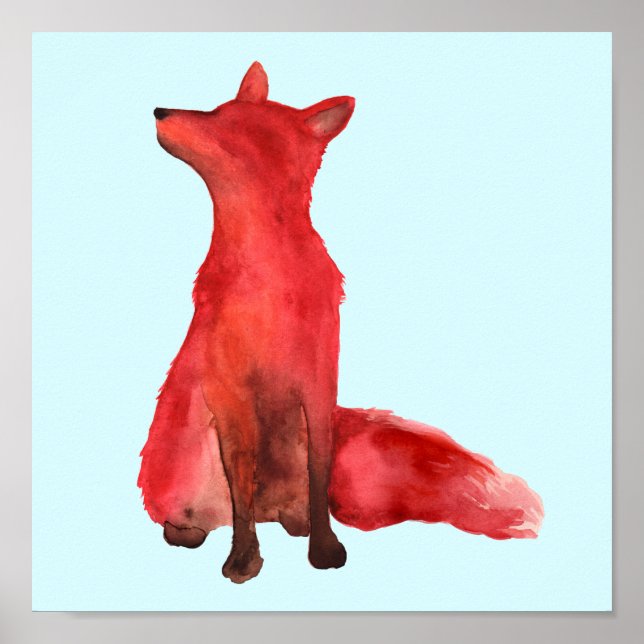 Póster Red fox (Frente)
