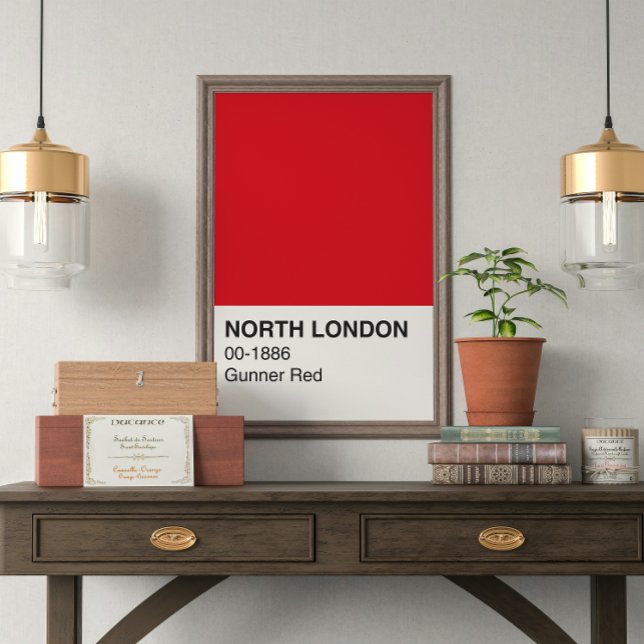 Póster Red Gunner del Norte de Londres - Ancho completo (Subido por el creador)