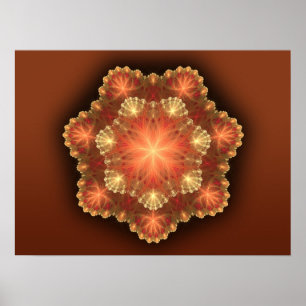 Póster Red Lace