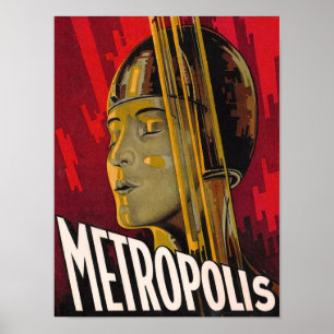 Póster Red Metropolis