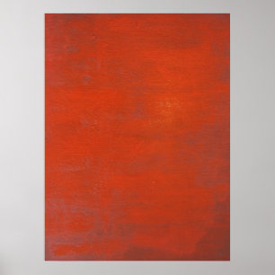 Póster Red Modern Art Poster