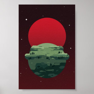 Póster Red Moon Rising