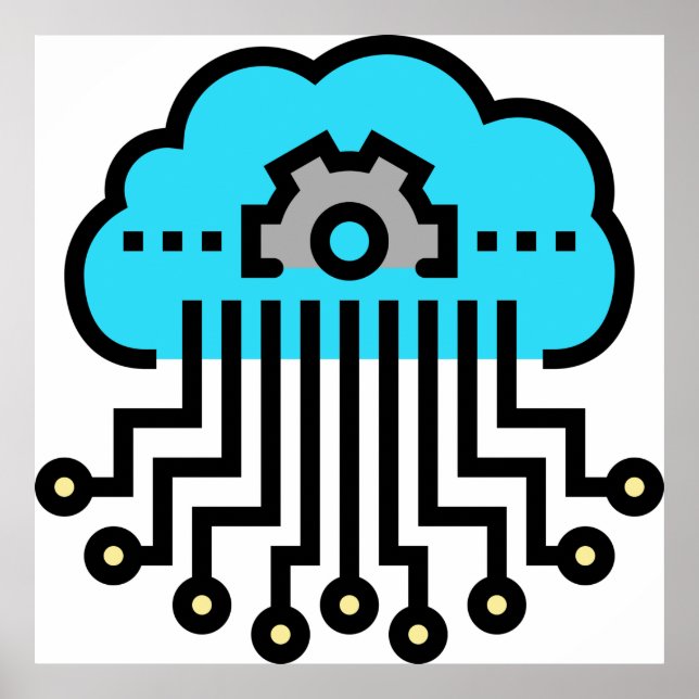 Póster Red neuronal (Frente)