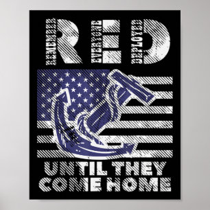 Póster RED Recuerde Todos Los Desplegados Hasta Llegar A 