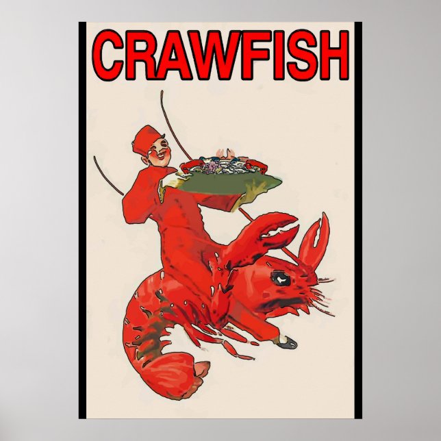 Póster Red Rider Crawfish (Frente)