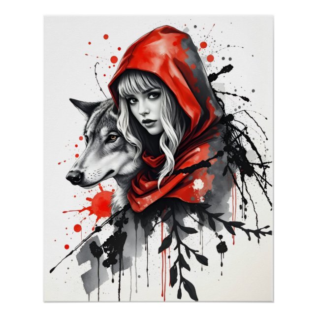 Póster Red Riding Hood (Anverso)