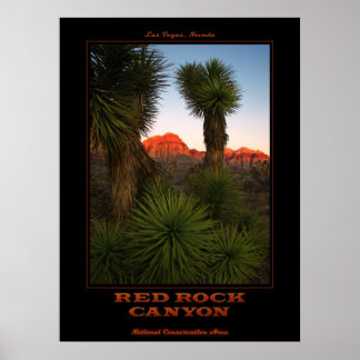 Póster Red Rock Sunrise