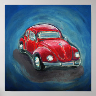 Póster Red Slug Bug