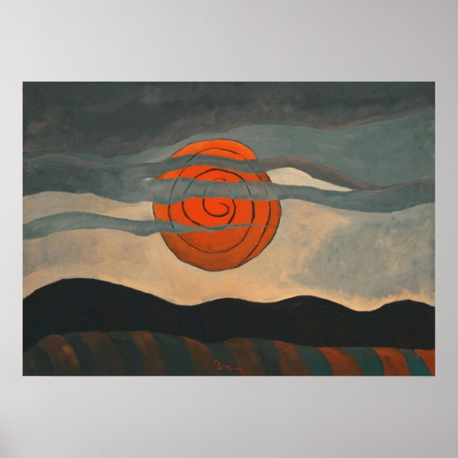 PÓSTER RED SUN (Frente)