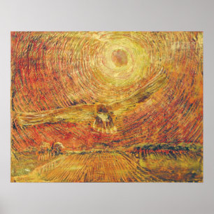 Póster Red Tail Hawk - Viento