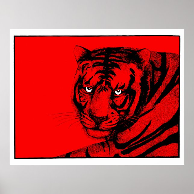 PÓSTER RED TIGER (Frente)