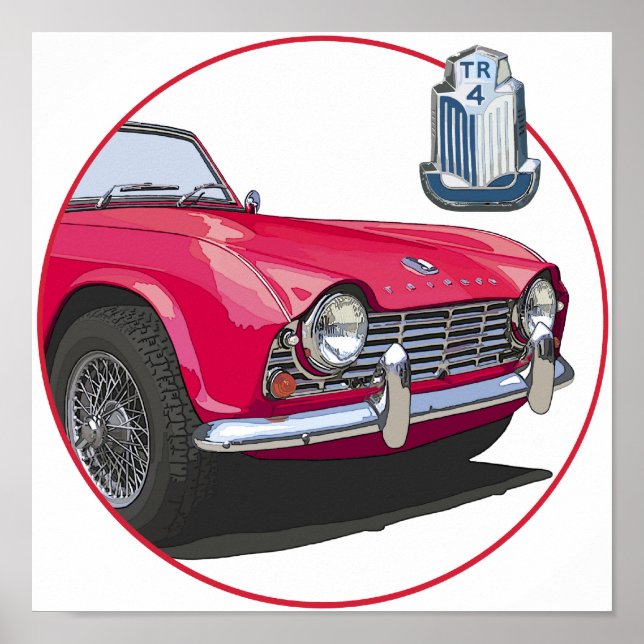 Póster Red TR4 (Frente)