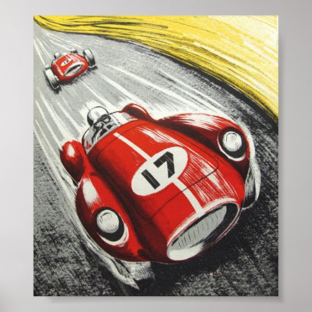 Póster Red Vroom Vrooms (Frente)