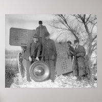 Redada policial en casino ilegal, 1932. Foto antig