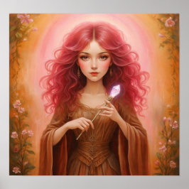 Póster RedCrystalWitch